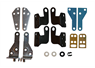 Leisure, Flavel, Falcon, Mercury & Rangemaster A087593 Genuine Door Hinge Kit